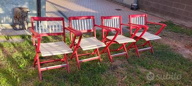 poltroncine giardino reguitti anni vintage