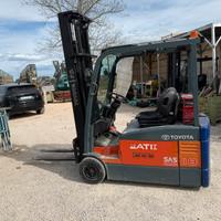 Muletto Toyota elettrico portata 20 q