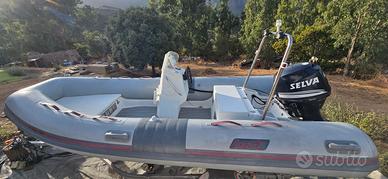 Gommone Bat ,motore  selva ,carrello stradale 