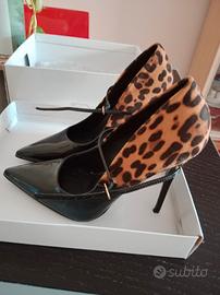 Scarpe décolleté leopardate 
