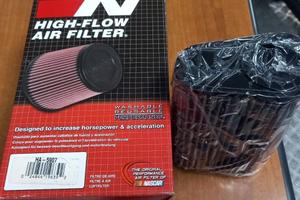 Filtro aria kn racing lavabile
