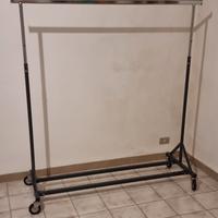 Stender pieghevole regolabile grigio antracite

