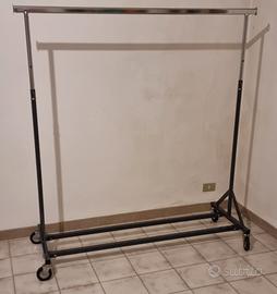 Stender pieghevole regolabile grigio antracite

