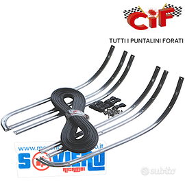 Serie Strisce pedana PUNTALINI FORATI Vespa PX PE