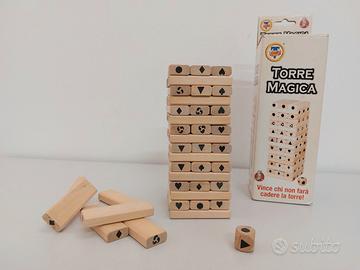 Gioco in legno “Torre Magica”