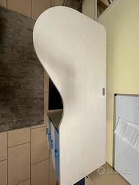 scrivania ergonomica 130x60
