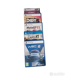 5 giochi Motorsport PlayStation lotto