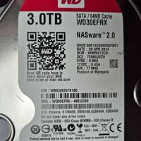 HD WD Red 3 Tb usati