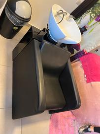 Lavatesta per parrucchieri professionale