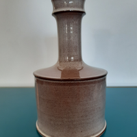 Vaso bottiglia Franco Bucci ceramica Anni '70
