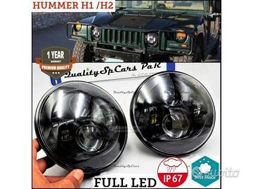 Coppia FARI Anteriori LED PER Hummer H1 H2 6500K