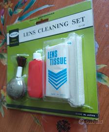 Kit per pulizia lenti per macchine vintage