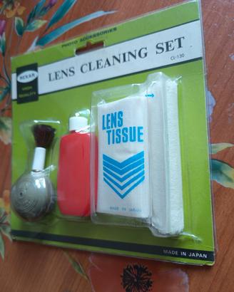 Kit per pulizia lenti per macchine vintage