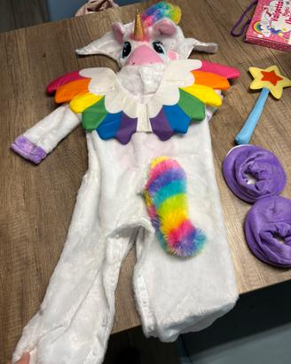 Costume carnevale unicorno