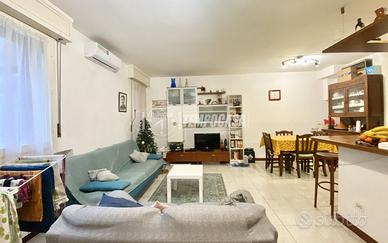 Trilocale con giardino privato e doppio servizio