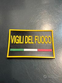 Militare patch vigili del fuoco