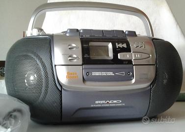 Radioregistratore AM/FM stereo portatile con CD