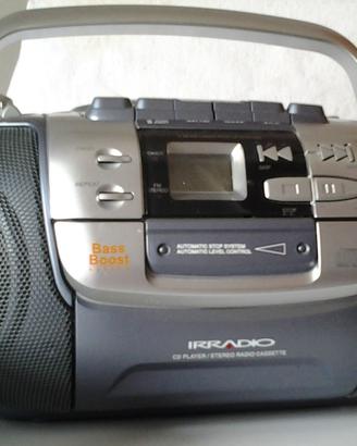 Radioregistratore AM/FM stereo portatile con CD
