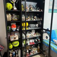 Vetrina libreria ikea billy oxberg 120x30x202 nera