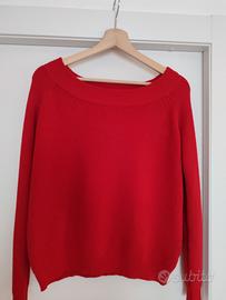 maglione rosso 