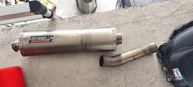 Scarico Giannelli in TITANIO  Aprilia RSV/TUONO