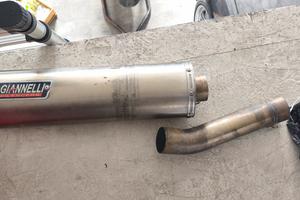 Scarico Giannelli in TITANIO  Aprilia RSV/TUONO