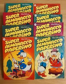 Lotto fumetti Super Almanacco Paperino