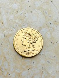 Moneta rara oro 900/1000