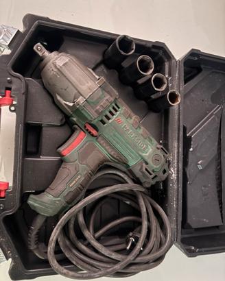 Pistola pneumatica parkside completa
