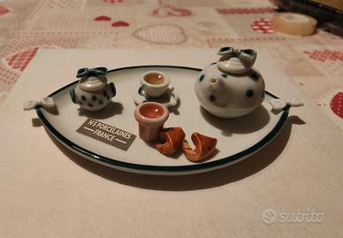 set in miniatura porcellana