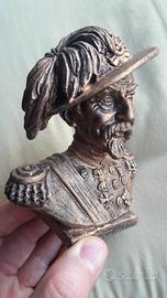 mezzo busto Gen. Alessandro La Marmora Bersaglieri