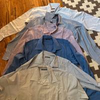 Camicie uomo righe blu e bianche