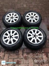 Cerchi in lega Vw Golf 5 e gomme 195 65 15 91V