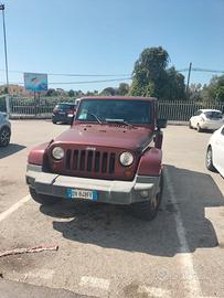 Jeep Wrangler mod Sahara anno 2009 turbo diesel