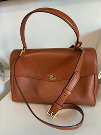 Borsa nuova Lauren Ralph Lauren in pelle