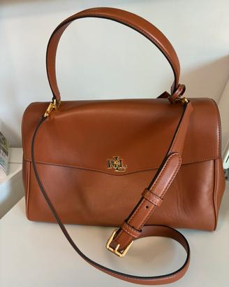 Borsa nuova Lauren Ralph Lauren in pelle