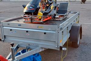 carrello rimorchio trasporto go-kart