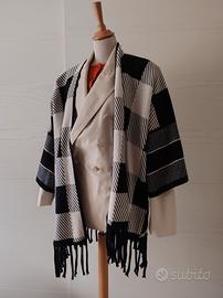 Completo giacca e mantella donna