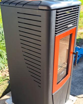 stufa a pellet ecotek francesca 