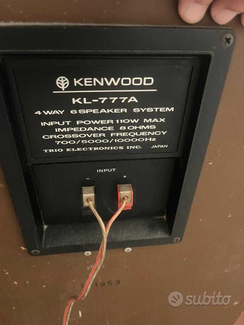 Kenwood Kl 777A Audio/Video In vendita a Lecce