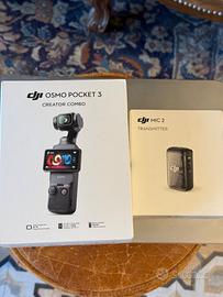 Dji OSMO POCKET 3 e 2 microfoni