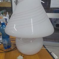 lampada fungo in murano 