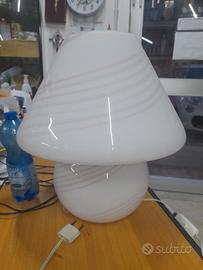 lampada fungo in murano 
