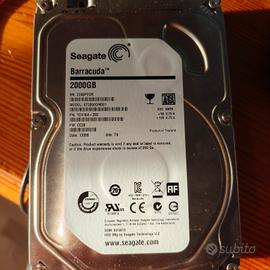 Coppia HD Seagate Barracuda 2TB