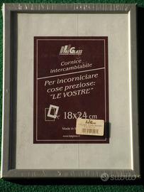 Cornice di legno 18x24 cm da appendere NUOVA