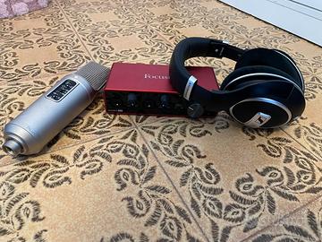 Kit Stream - RØDE NT2-A / Scarlett 2i2 / StreamCam