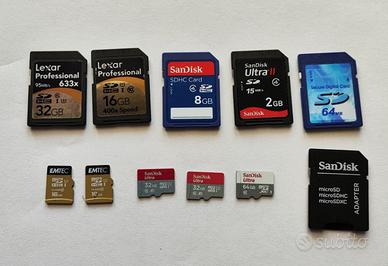 SD card e Micro SD