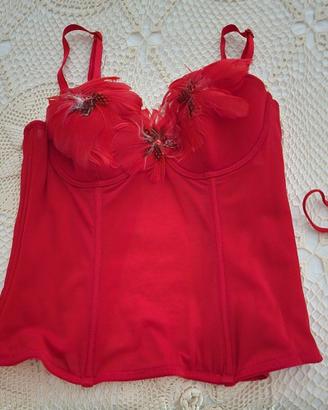 Bustier set stile burlesque