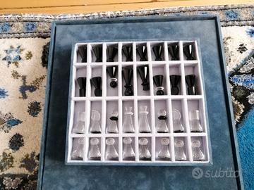 Scacchiera in cristallo Swarovski