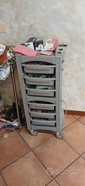 carrello per parrucchieri